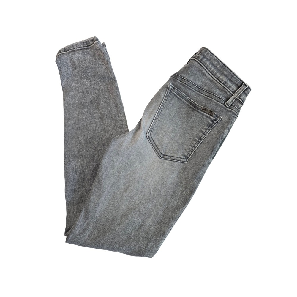 Joes Jeans The Charlie High Rise Skinny Ankle Gray Wash Denim Womens Size 27